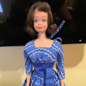 1960’s Midge doll, Barbie’s best friend wearing “let’s dance”